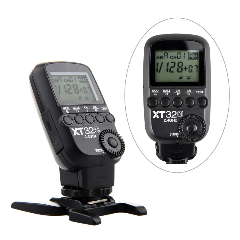 

Godox XT32N/XT32C 2.4G Wireless 1/8000s HSS Flash Trigger for Godox X System Flash Trigger For Nikon DSLR For Canon DSLR