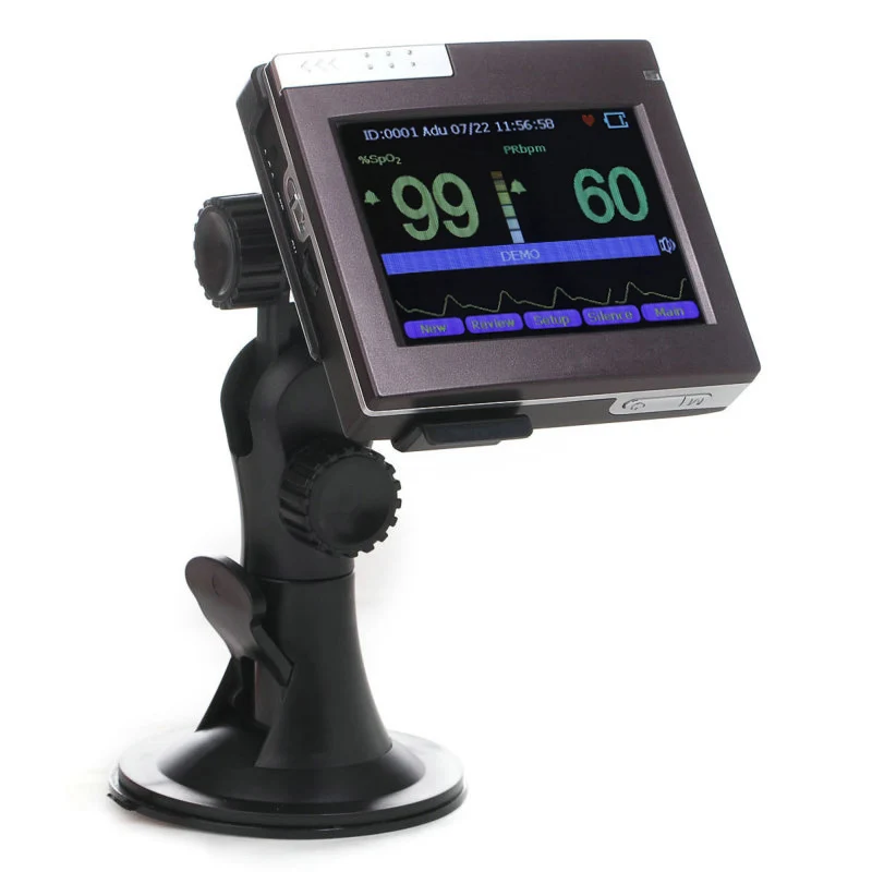 

Free Shipping Touch Screen Color TFT Handheld Pulse Oximeter with Free Software - Spo2 Monitor Pulse oximeter