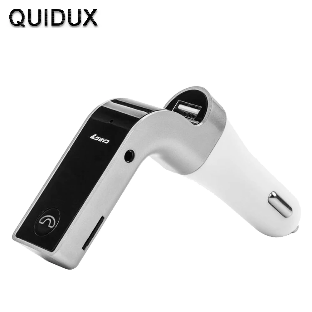 Car Bluetooth Handfree Kits MP3 Audio Player FM Transmitter with USB Flash Drives TF Card Music Player Aux USB Car charger