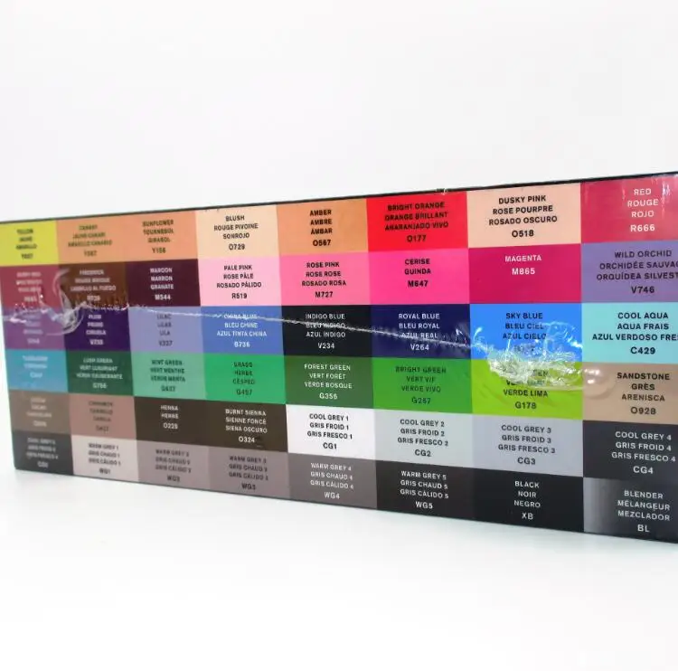 Winsor& Newton кисти маркер 48 цветов эфирные коллекция маркеров набор
