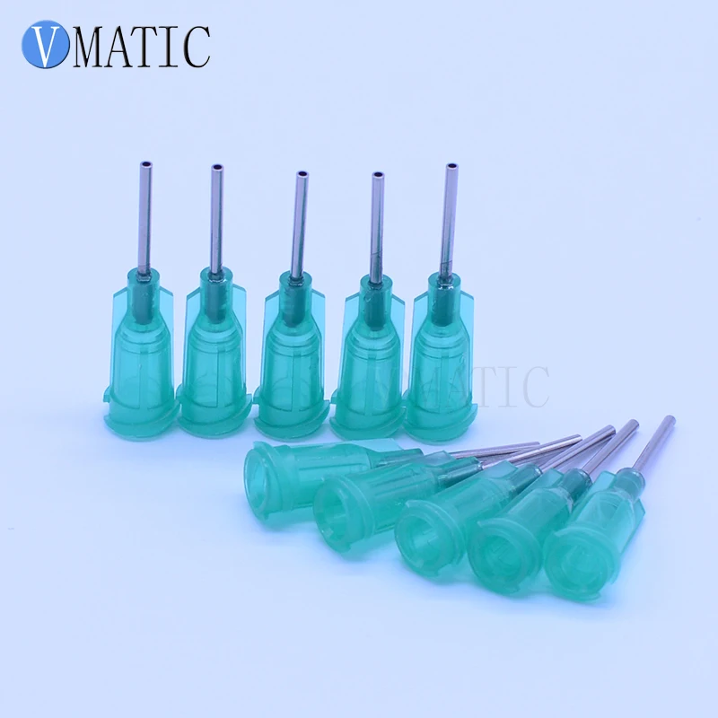

Free Shipping 100Pcs 0.5'' 18G Luer Lock Glue Dispensing Syringe Needle 1/2 Inch