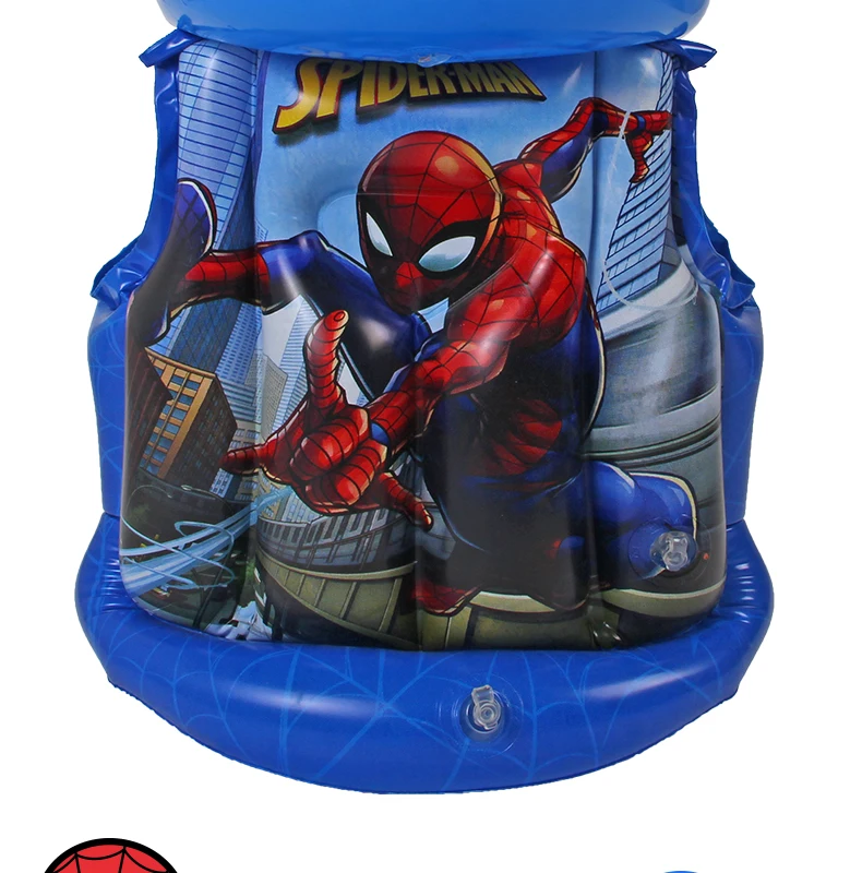 adjustable life vest swimsuit child inflatable pool float Spider-man children kids baby swimming drifting boating safety jacket (5)