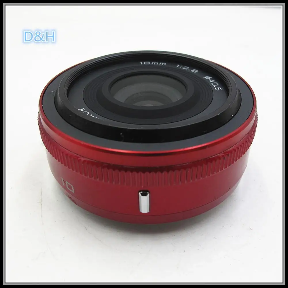 Объектив для Nikon 1 NIKKOR 10 мм F/2,8 объектив для J1 J2 J3 J4 J5 V1 V2 V3 - Комплект: Red