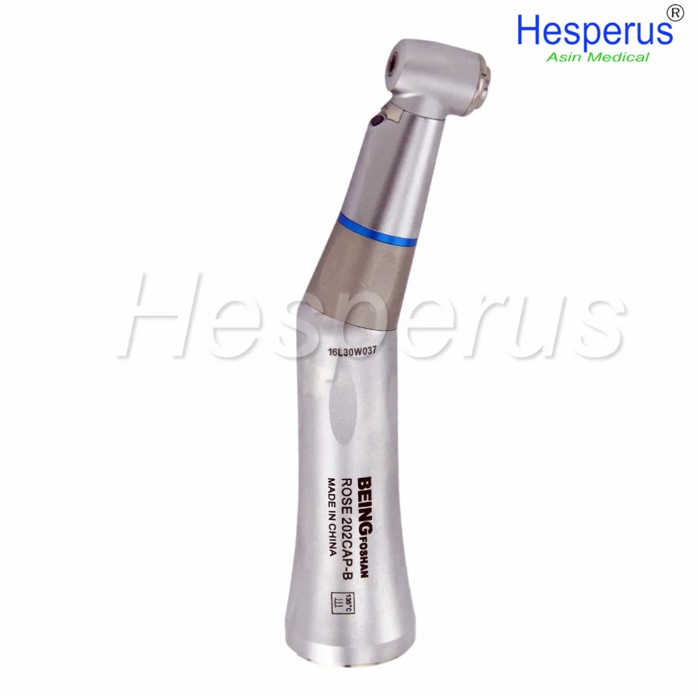  2019 Dental Low Speed Fiber Optic Contra Angle Air Motor Straight Nose Cone LED handpiece - 32968614317
