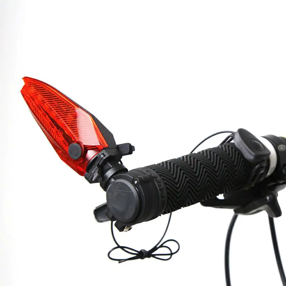 

повороты на велосипе Handlebar horns pair safety waterproof turn signal warning burglar alarm bicycle accessories horn sub-light
