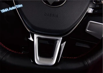 

Lapetus Matte / Carbon Fiber Style Auto Styling Steering Wheel Frame Cover Trim ABS For Volkswagen Passat B8 2016 2017 2018