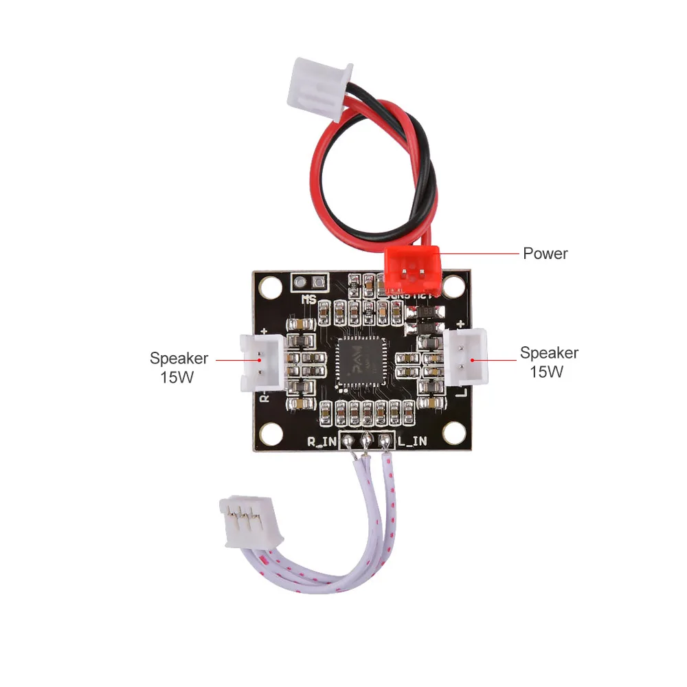 AIYIMA 2,1 Bluetooth Автомобильный декодер плата USB Aux MP3 плеер декодирование аудио модуль с PAM861 усилители 15Wx2 для домашнего кинотеатра