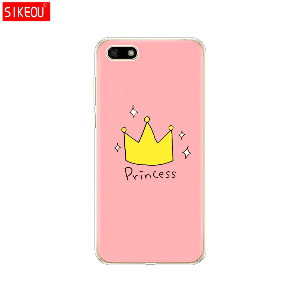 Силиконовый чехол для Huawei Y5 Lite 2018 5 45 дюйма мягкий из ТПУ телефона задняя крышка