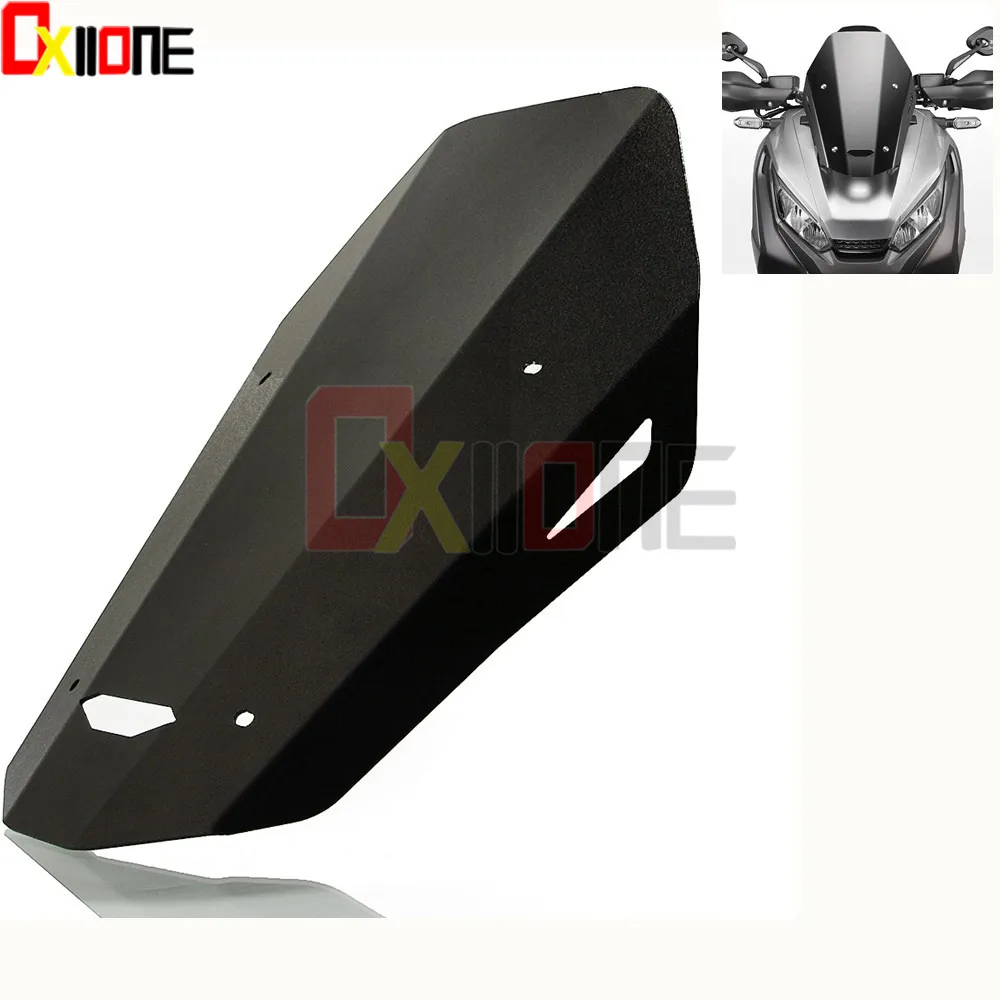 Motorcycle Windshield Windscreen For Honda xadv 750 CNC Black Clear