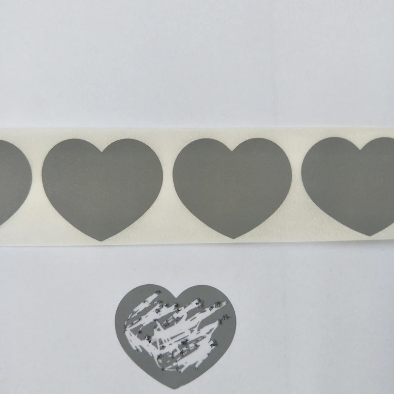 Наклейка с царапинами 30x35 мм 150 шт.|heart shaped stickers|shape heartshape stickers |