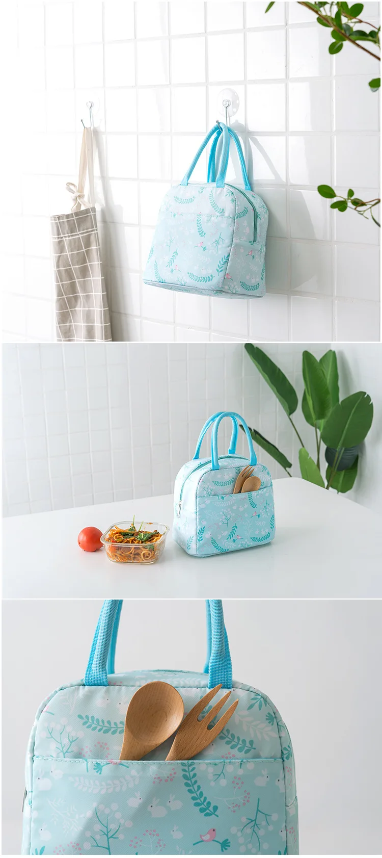 Водонепроницаемый ручной Портативный Термосумка для обедов утепленная снэк-коробка для обеда, для переноски сумка для хранения сумки для пикника сумка для еды-15