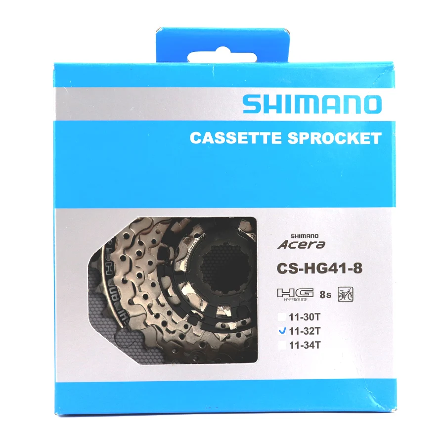 SHIMANO ALIVIO CS HG41 8 Кассетная Звездочка S MTB горный велосипед Freewheel скоростей 11 32T Shimano