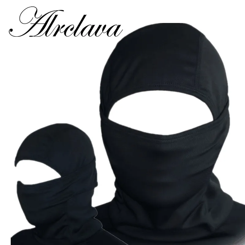 

Breathable Mash Balaclava Full Face Mask Hunting Cycling Masked Hoods Solid Color Outdoor Rapid-curing Cutback CS Tactical