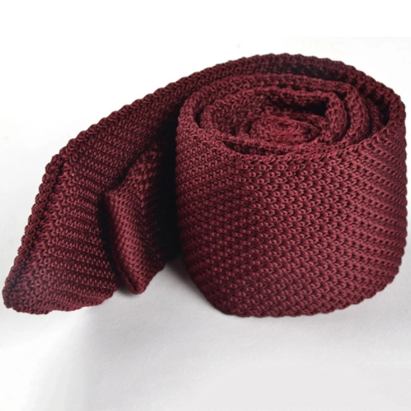 

Wedding Suits Knitted Mens Ties Striped&Solid Polyester Neck Tie 7cm Skinny Woven Neckties Gravatas Corbatas Gifts