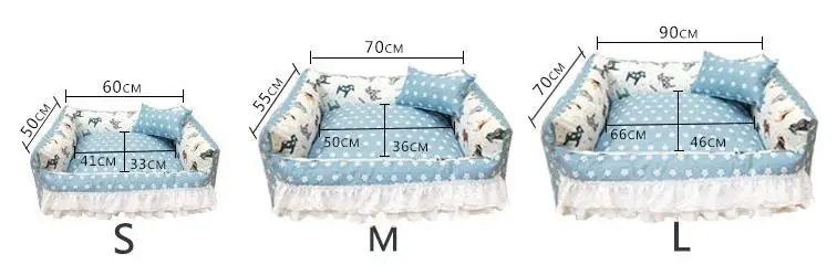 Мягкий и удобный износостойкий безопасный диван для домашних животных, кровать можно снять и помыть хлопок кровать для собак