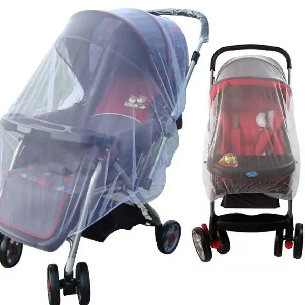 

Newest hot Buggy Pram Protector Cot Pushchair Fly Mosquito Net Midge Insect Bug Crib Netting White