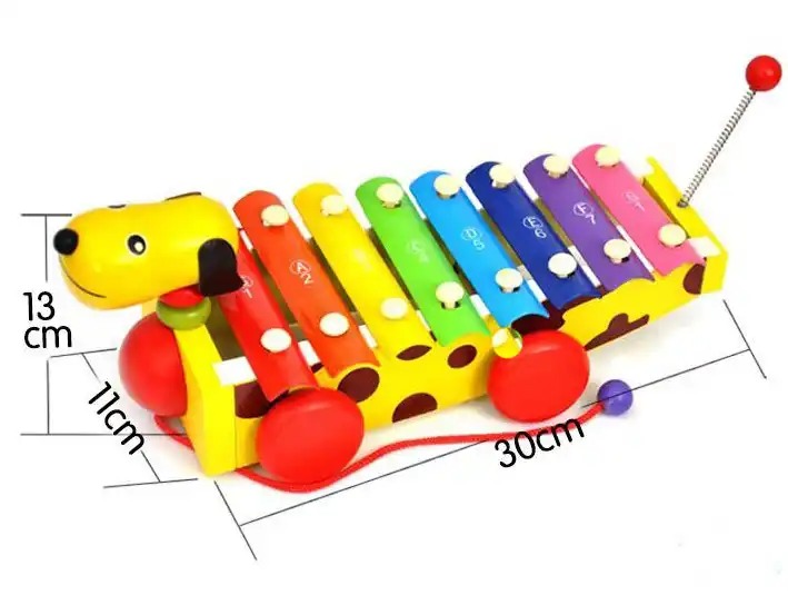wooden music set for toddlers