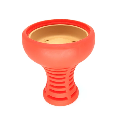 LOMINT силиконовый кальян с глиной табачная чаша для кальяна кальяны Chicha Narguile DIY аксессуары для Kaloud Lotus Прямая поставка - Цвет: Red