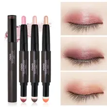 

Novo 2in1 Shiny Eye Shadow Pen 3D Air Cushion Pearl Metallic Silkworm Stick Waterproof Glitter Eyeshadow Pencil B3