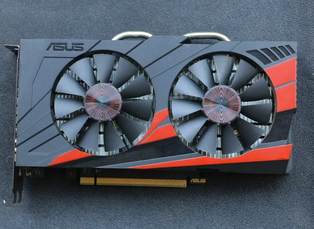 Asus GTX 950 OC 2GB GT950 GTX950 2G D5 DDR5 128 бит видеокарты nVIDIA PCI Express 3 0 компьютерные PC настольные