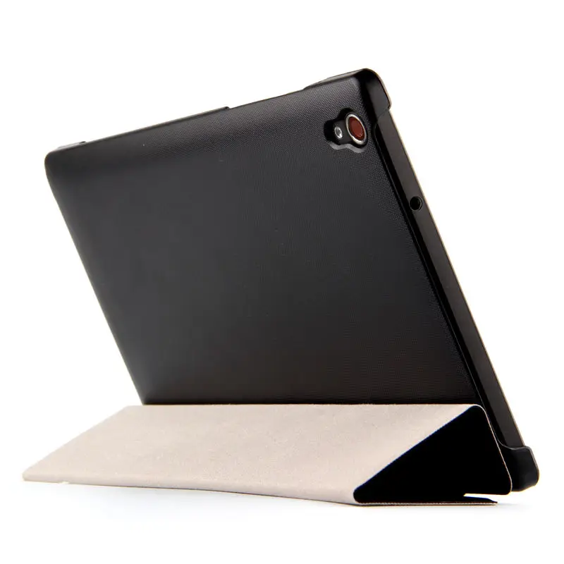 Чехол для lenovo TAB S8 Смарт кожаный чехол Защитный Tablet PC для TAB S8-50F TAB S8-50LC 8 дюймов защитный чехол из искусственной кожи чехол - Цвет: black