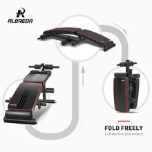 ALBREDA фитнес портативная сидячая скамья машина для дома доска для фитнеса тренажер для пресса оборудование для тренажерного зала тренировки мышц FE341