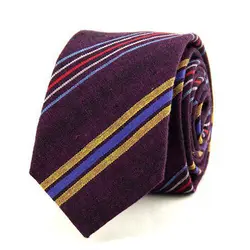 Mantieqingway брендовые галстуки для мужчин полосатые галстуки офисные галстуки на шею хлопок 6 см узкие свадебные галстуки Gravata вечерние подарки