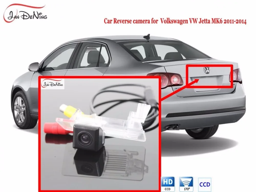 JanDeNing Backup Reverse Camera/ HD CCD RCA NTST PAL/ License Plate