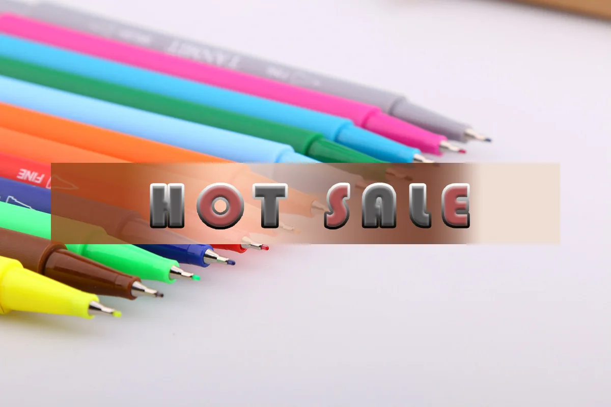 

Panic buyingPattern 40 Color Triangle Soft Colour Hook Line Fine Arts Painting Marc Double Head Pen 2.0mm