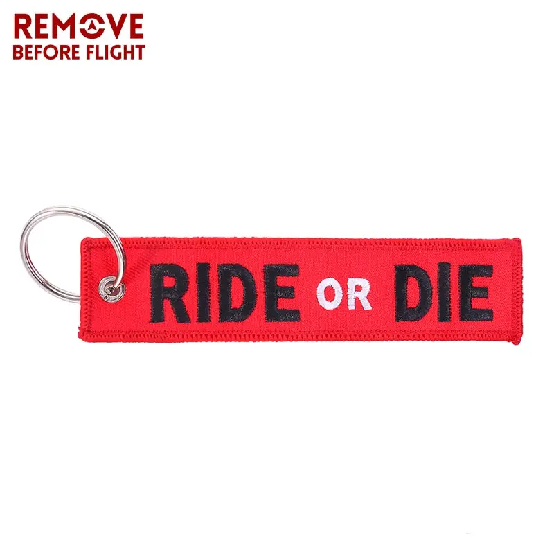 ride or die keychain