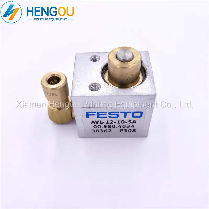 

2 Pieces High Quality Heidelberg Cylinder Valve Unit 00.580.4034 AVL-12-10-SA