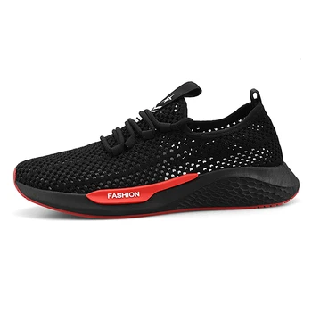 

2019 summer mesh men shoes lightweight breathable men casual shoes running Classic comfortable slip on loafers sport shoes