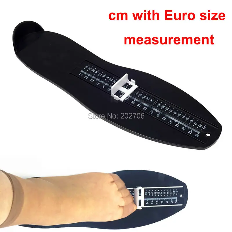 euro foot size to cm