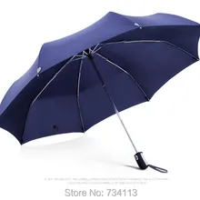 Большой зонт полуавтоматический водонепроницаемый Зонт raingear высокого качества