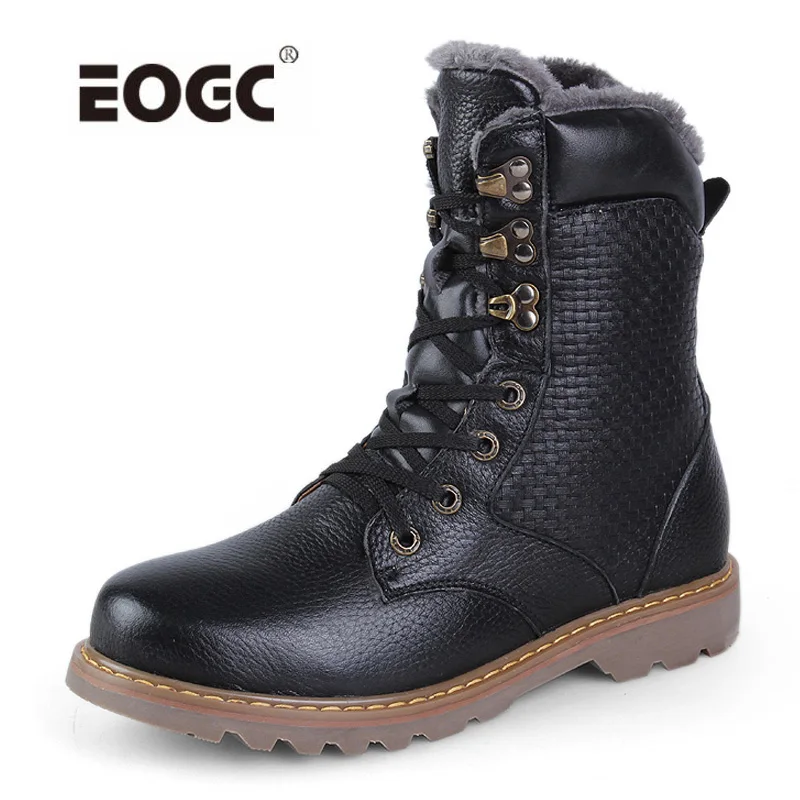 Handmade Men Winter Boots Male Ankle Boots Waterproof Warm Fur Snow Boots Shoes Men Chaussure Homme цена Handmade Men Winter Boots Male Ankle Boots Waterproof Warm Fur Snow Boots Shoes Men Chaussure Homme цены онлайн