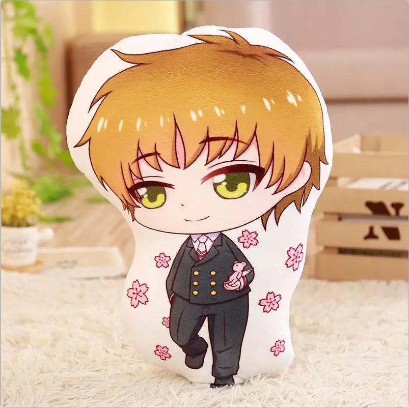 Косплей по аниме-мультфильмам декоративная подушка карта Captor Sakura Toys детский подарок Dakimakura Almohada Poduszka - Цвет: Зеленый