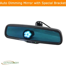 Car Rear View Rearview Interior Auto Dimming Mirror with Special Bracket hd 4 3 special bracket auto dimming interior mirror monitor auto anti glare mirror car parking monitor for vw fort kia toyota