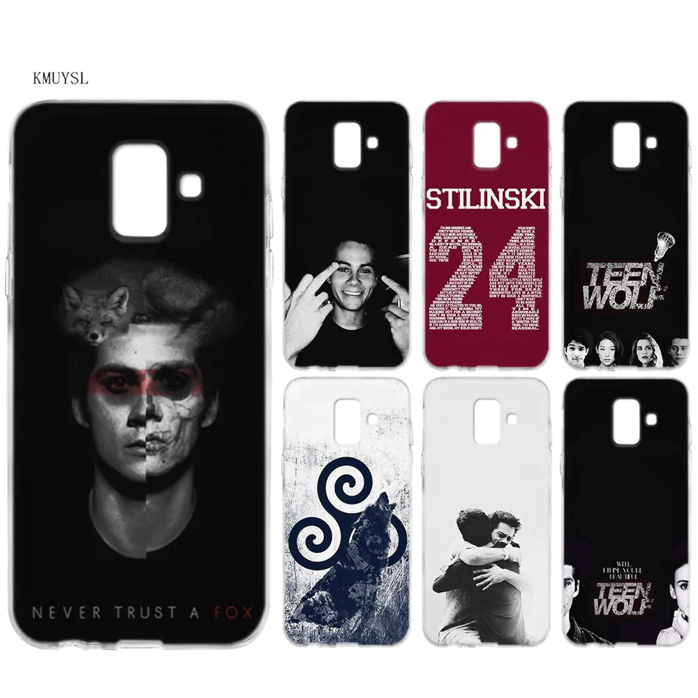 

KMUYSL Teen Wolf Tv Show Dylan O'brien TPU Silicon Clear Soft Case Cover Shell for Samsung Galaxy A6 A8 Plus J6 J4 J8 2018