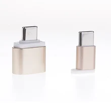 2 шт type-C Мужской Разъем Micro USB Женский конвертер зарядный адаптер