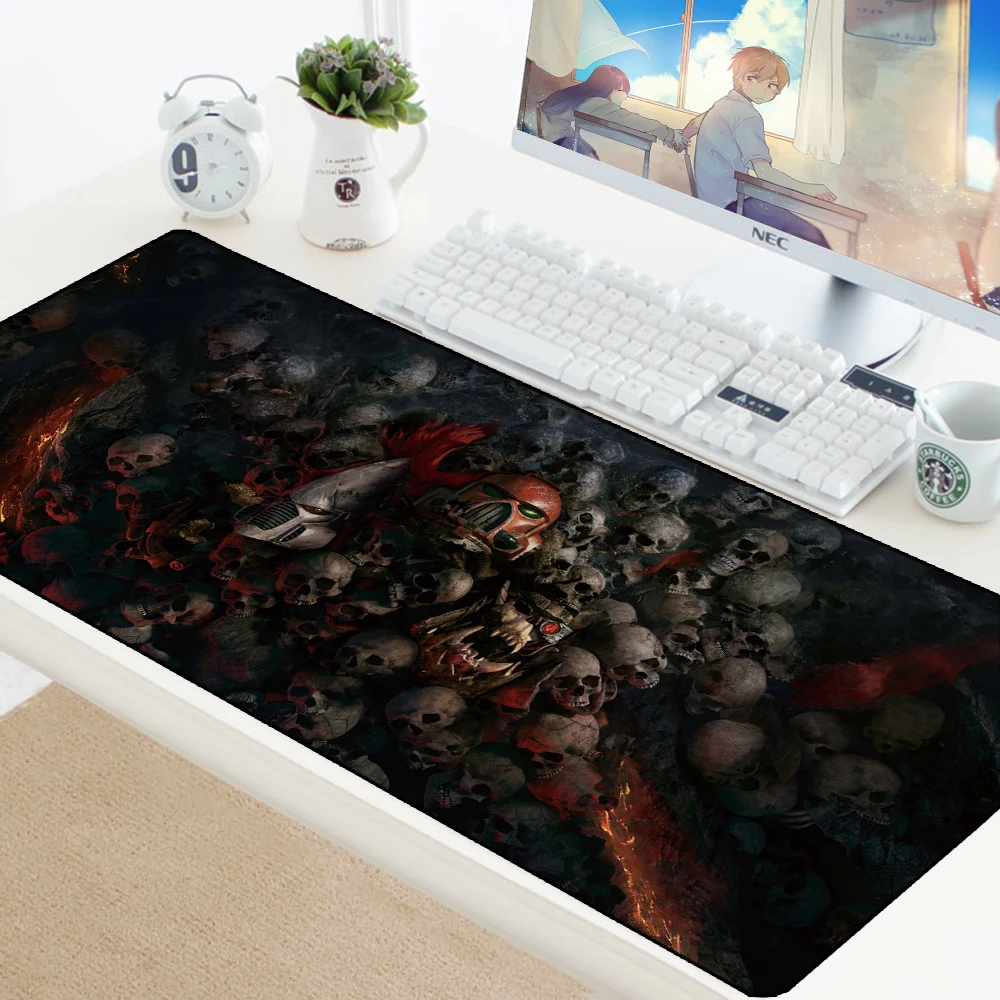 Warhammer40k Mouse Pad Notbook Mouse Mat XL Large Rubber Keyboard Gaming Mousepad Customized Pad Mo