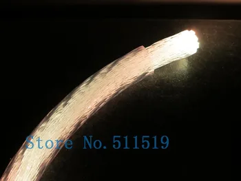 

Top A quality optic fibe r84 strands*0.75mm twisted side glow fiber optic cable, 14mm diameter for fiber optic lighting
