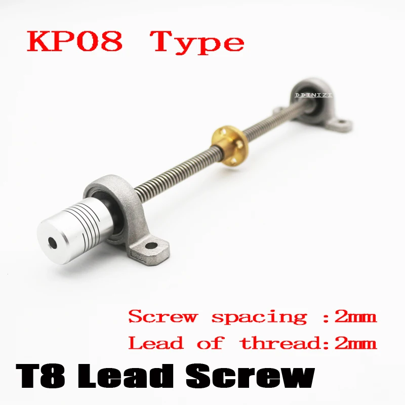 5pcs Edelstahl Sreel T8 8mm Shaft Lock Kragen Locking Lead Screw für 3D-Drucker 