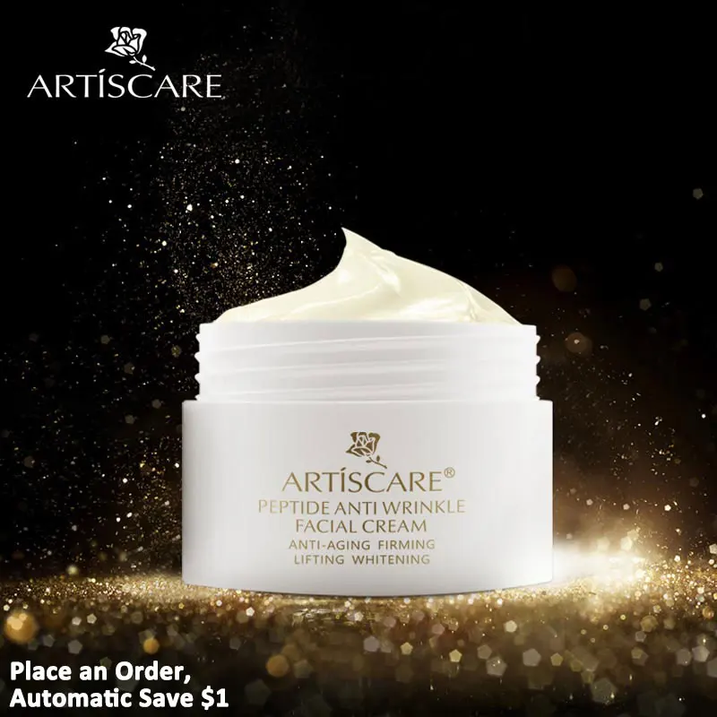 ARTISCARE Peptide Anti Wrinkle Facial Cream Whitening Lifting Day Cream Skin Care Anti Aging Acne Treatment Firming Face Cream ARTISCARE Peptide Anti Wrinkle Facial Cream Whitening Lifting Day Cream Skin Care Anti Aging Acne Treatment Firming Face Cream