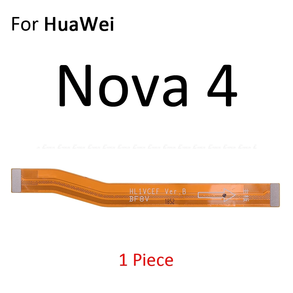 Новая материнская плата с ЖК-дисплеем, гибкий кабель для HuaWei Nova 4 4e 3 3e 3i 2 2S 2i Lite Plus Young - Цвет: For Nova 4