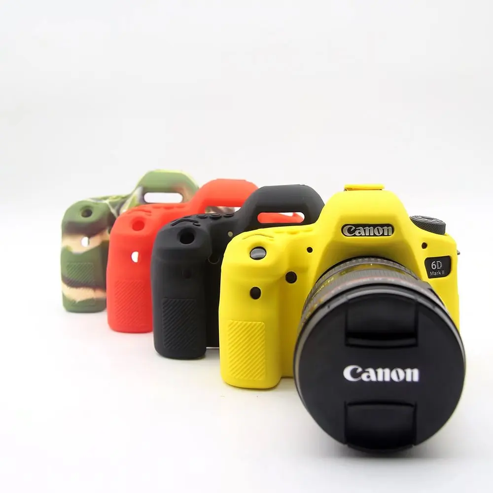 Мягкий силиконовый резиновый 6d2 защитный чехол для камеры для Canon 6D Mark II DSLR камера сумка Защитная крышка