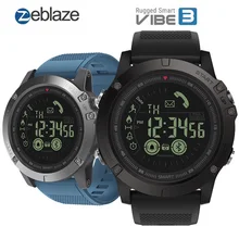 Zeblaze VIBE 3 Flagship Rugged Smart Watch Men 33-month Standby Time 24h Monitoring Smartwatch 2019 For IOS And Android