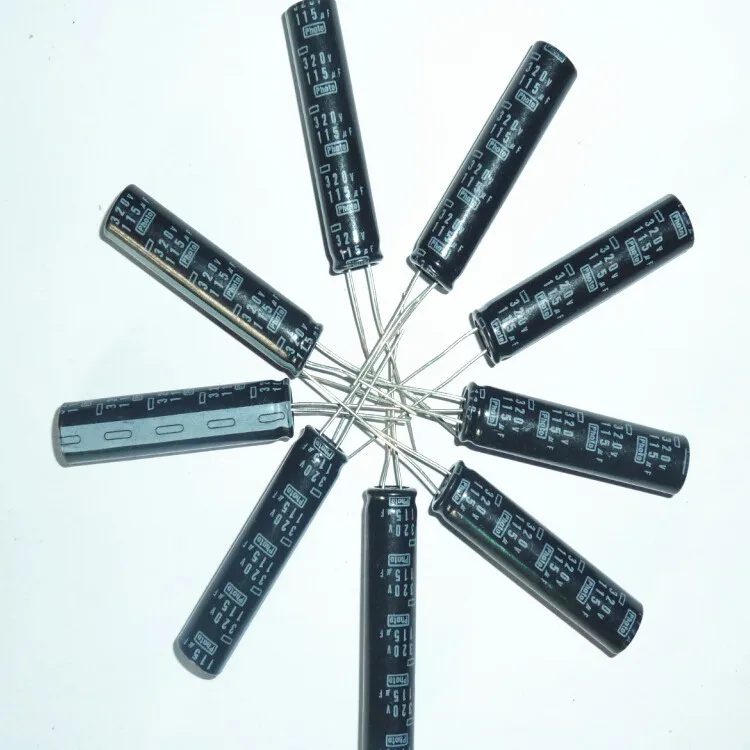 10pcs 320V 115uf 320V Nippon NCC 10x42mm Photo Flash PH capacitor