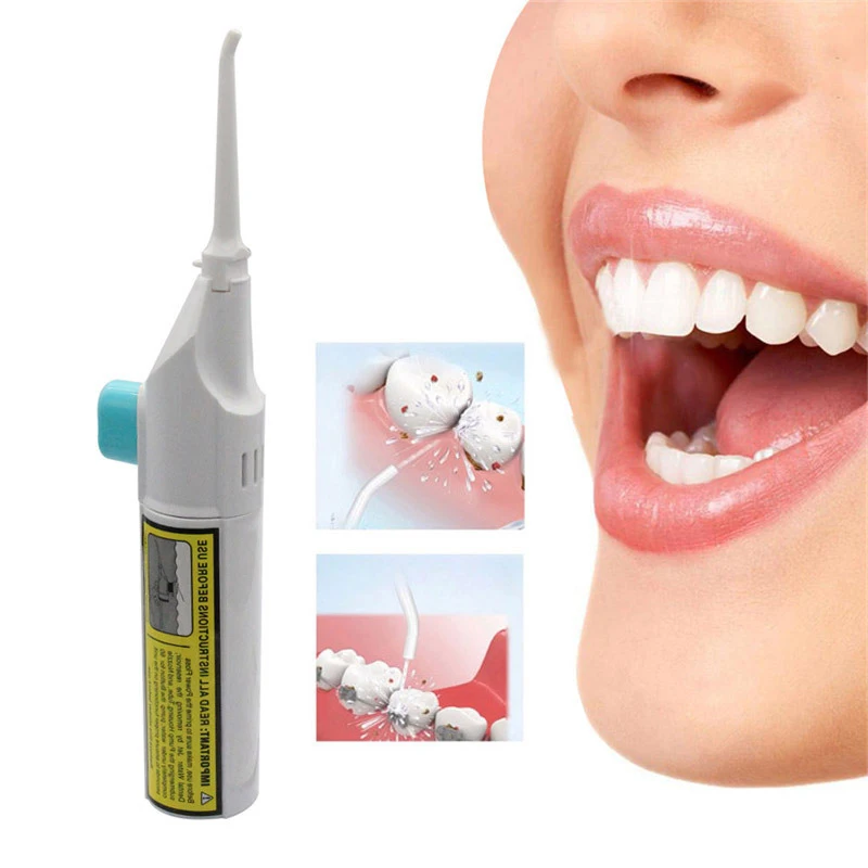 Portable Teeth Whitening Cleaning Power Floss Water Jet Dental Flosser