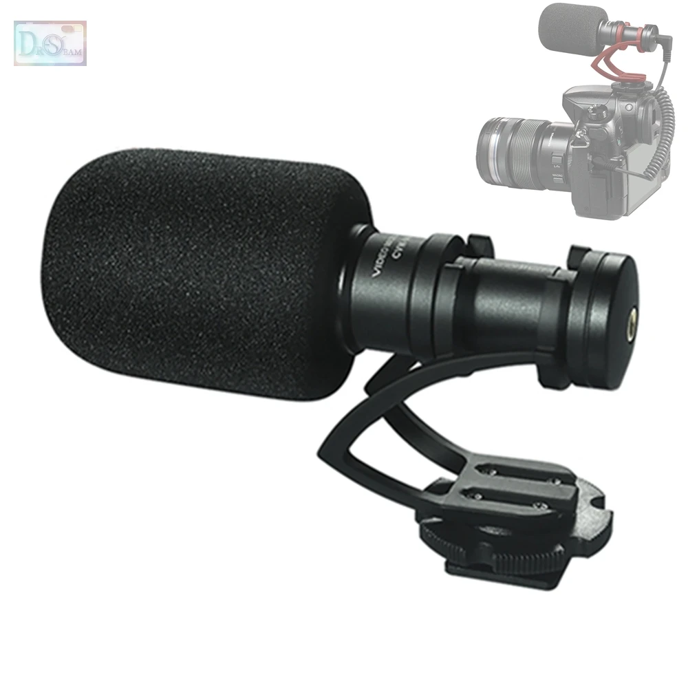 

COMICA Mini Cardioid Directional Shotgun Video Microphone with Shock Mount for DJI OSMO Sony A7 A7RII A7SII Panasonic GH4 GH5