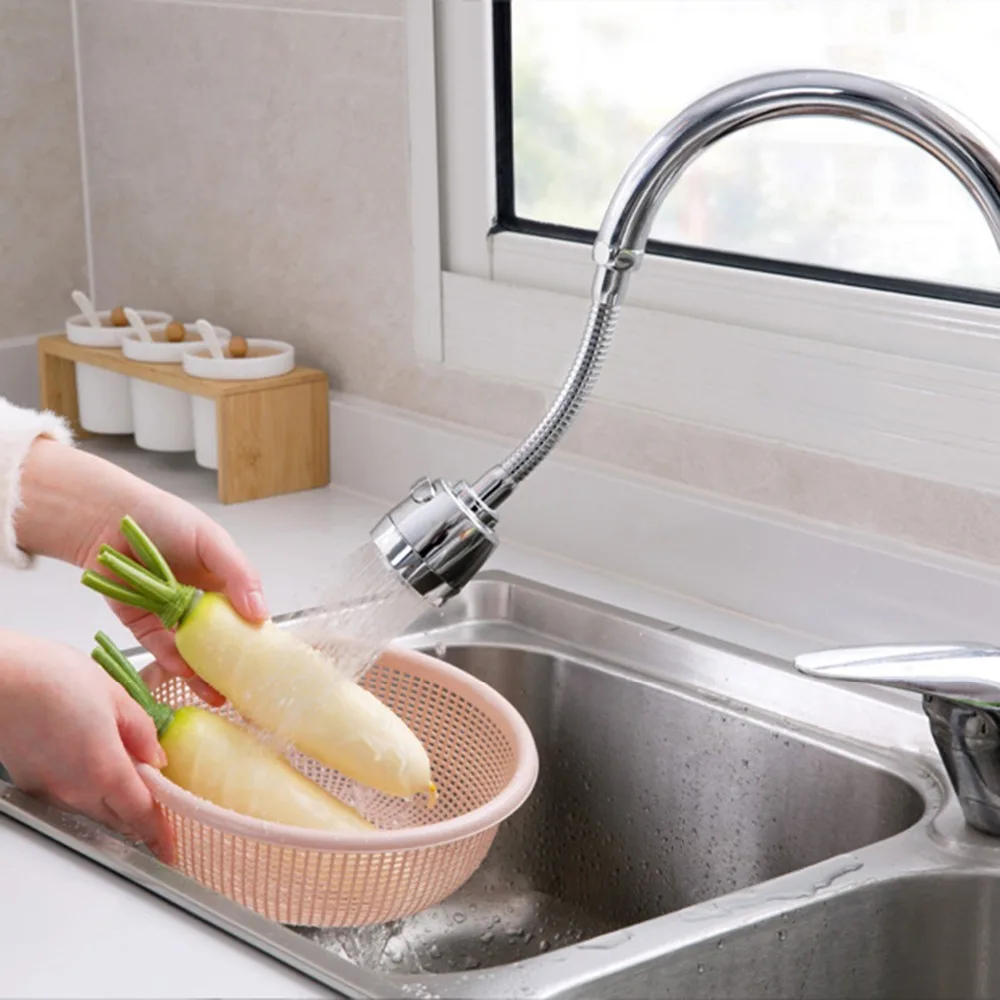

Portable Rotable Faucet Nozzle Filter Adapter Water Saving Tap Aerator Diffuser Lightweight Home Accessories